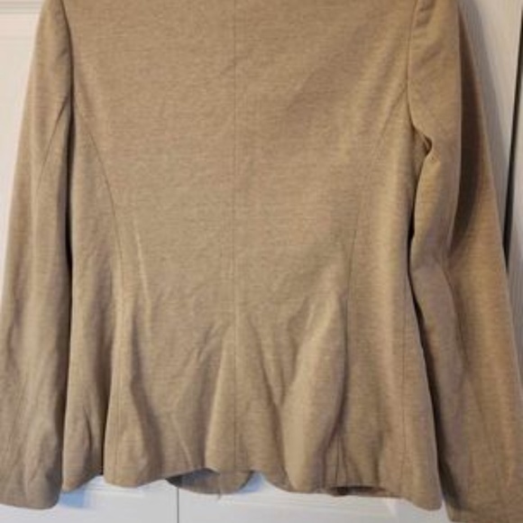 Kenneth Cole Beige 1 Button Classy Blazer - Picture 3 of 5